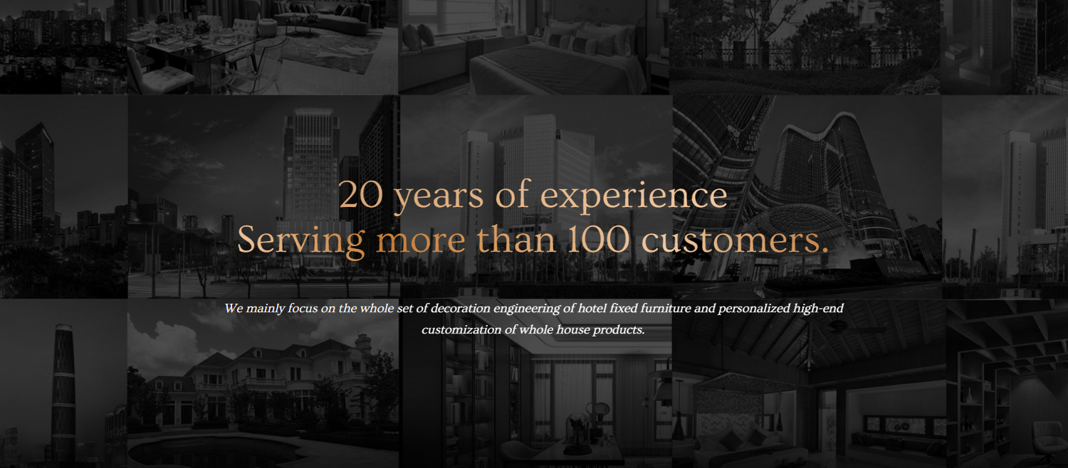 20 years of experience, serving more than 100 customers.